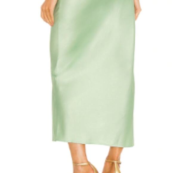 Michael Costello x REVOLVE Porter Dress in Mint Ombre Size Small - Picture 6 of 9